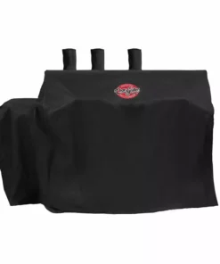 Char-Griller Grilling Tools & Accessories Duo Grill Cover 62-in W x 50-in H Black Gas Grill Cover