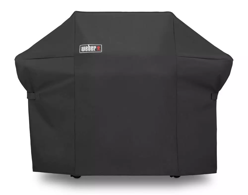 Weber Grilling Tools & Accessories 26.8-in W x 47-in H Black Gas Grill Cover 1 Weber Grilling Tools & Accessories 26.8-in W x 47-in H Black Gas Grill Cover
