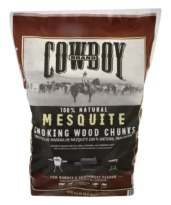 Cowboy Charcoal Grilling Fuels Cowboy Mesquite Wood Chunks, 600 cu in