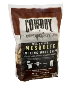 Cowboy Charcoal Grilling Fuels Mesquite 180 Cubic Inch(Es) Wood Chips -Mmaster Outlet Shop 05080664