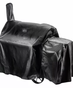 Oklahoma Joe's Grilling Tools & Accessories Highland 58.5-in W x 47.25-in H Black Horizontal Smoker Cover
