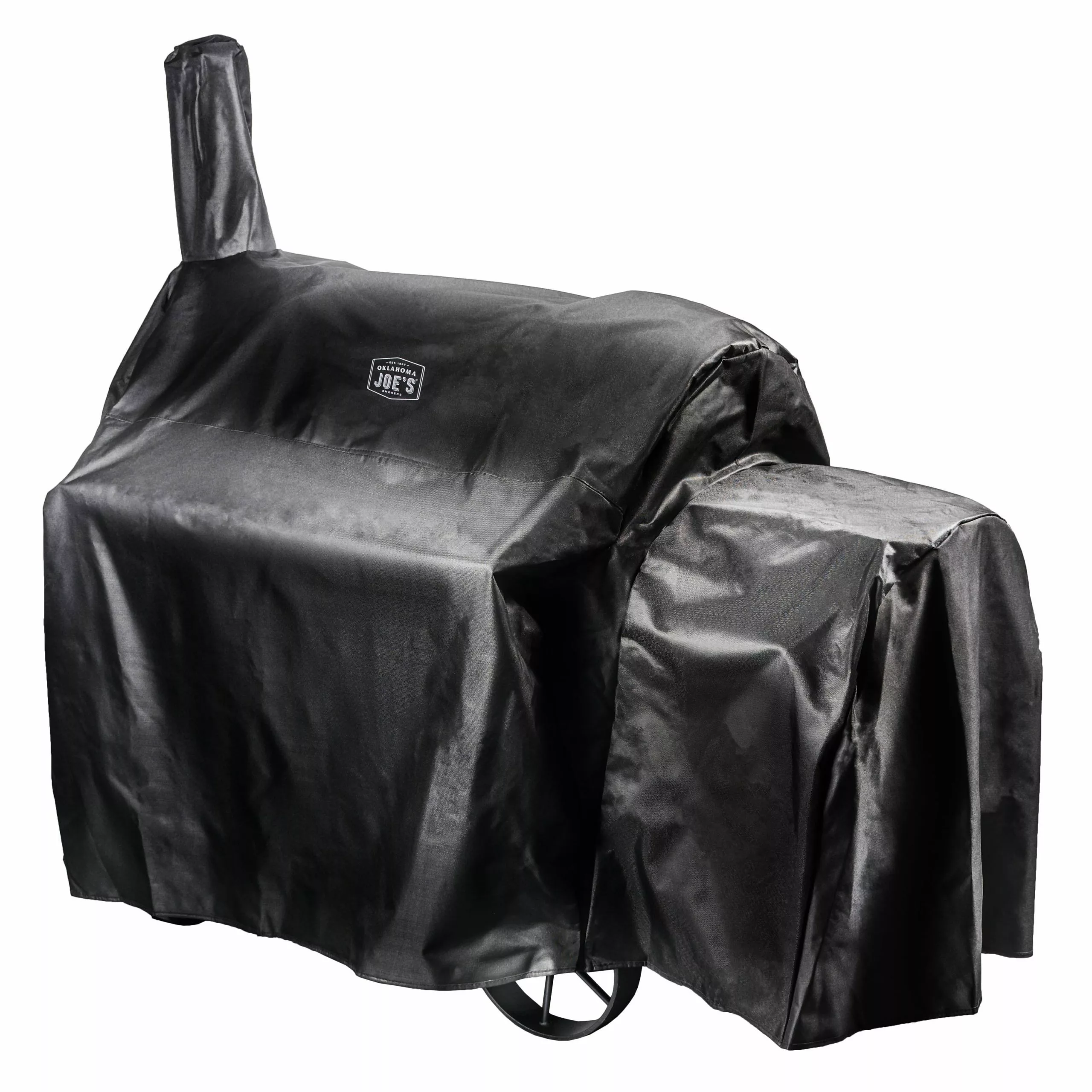 Oklahoma Joe's Grilling Tools & Accessories Highland 58.5-in W x 47.25-in H Black Horizontal Smoker Cover 1 Oklahoma Joe's Grilling Tools & Accessories Highland 58.5-in W x 47.25-in H Black Horizontal Smoker Cover