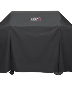 Weber Grilling Tools & Accessories 65-in W x 44.5-in H Black Gas Grill Cover