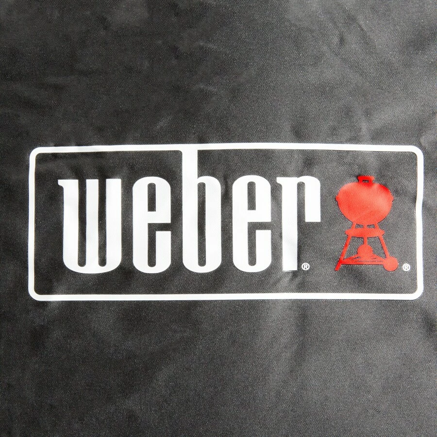 Weber Grilling Tools & Accessories 65-in W x 44.5-in H Black Gas Grill Cover 2 Weber Grilling Tools & Accessories 65-in W x 44.5-in H Black Gas Grill Cover - Image 2