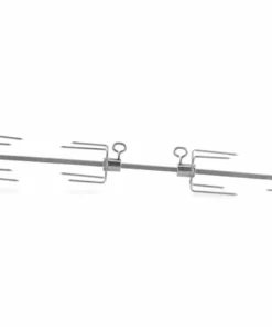 Weber Grilling Tools & Accessories 55.7-in Stainless Steel Grill Rotisserie