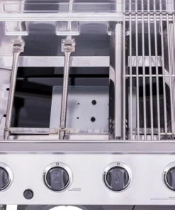 Char-Broil Grills Performance Stainless 4-Burner Liquid Propane Gas Grill with 1 Side Burner -Mmaster Outlet Shop 08532419