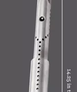 Char-Broil Grill Replacement Parts 17.75-in Adjustable Stainless Steel Tube Burner 11 Char-Broil Grill Replacement Parts 17.75-in Adjustable Stainless Steel Tube Burner -Mmaster Outlet Shop 08574244