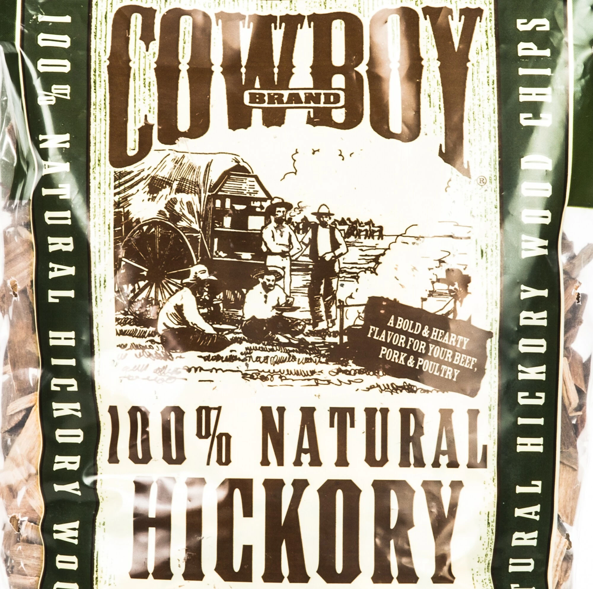 Cowboy Charcoal Grilling Fuels Hickory 180 Cubic Inch(Es) Wood Chips 2 Cowboy Charcoal Grilling Fuels Hickory 180 Cubic Inch(Es) Wood Chips - Image 2