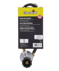 Char-Broil Grilling Fuels 3/8-in Steel Regulator with Hose -Mmaster Outlet Shop 08608263