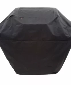 Char-Broil Grilling Tools & Accessories Rip-Stop 62-in W x 44-in H Black Gas Grill Cover