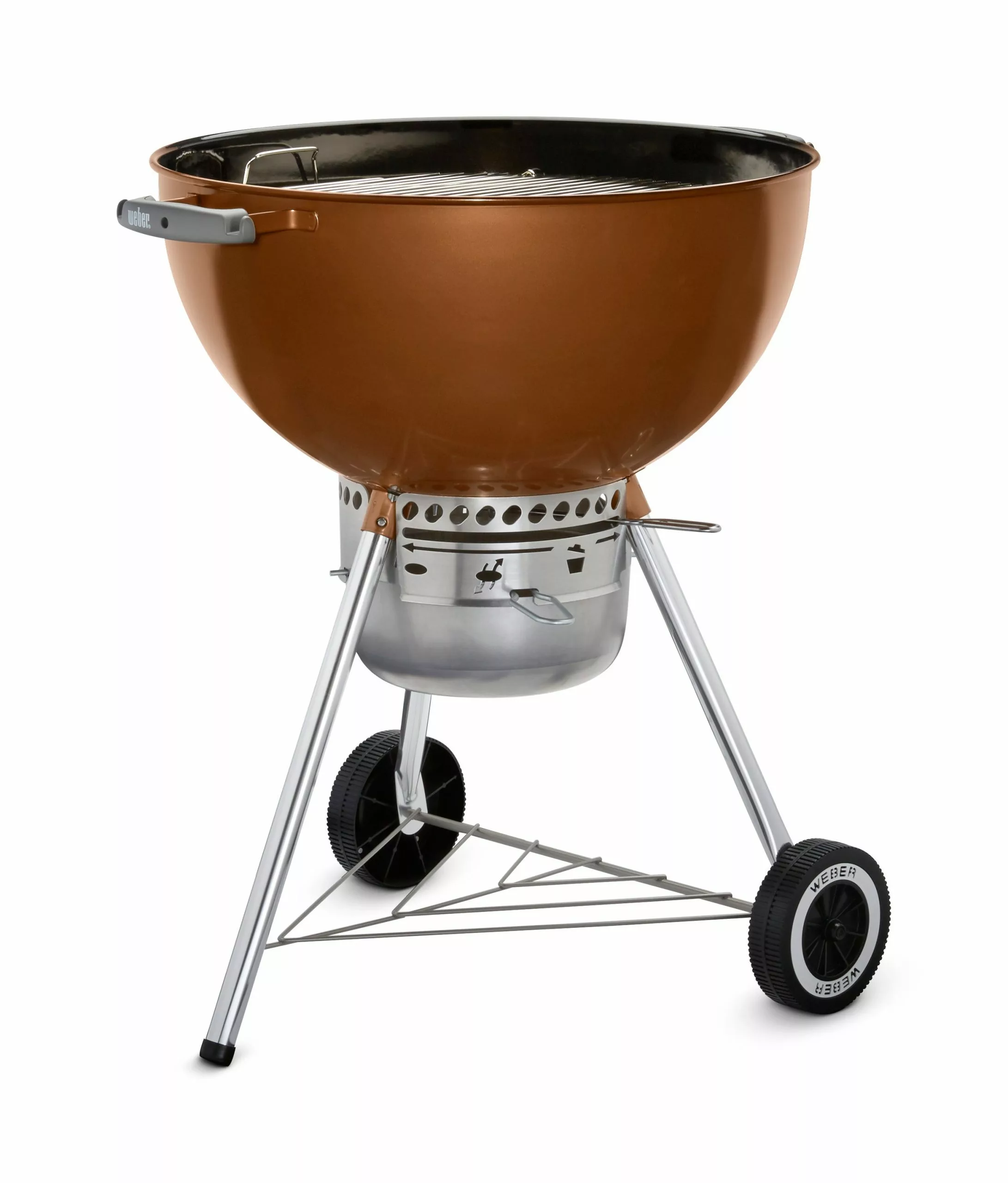 Weber Grills Original Kettle Premium 22-in W Copper Kettle Charcoal Grill 6 Weber Grills Original Kettle Premium 22-in W Copper Kettle Charcoal Grill - Image 6
