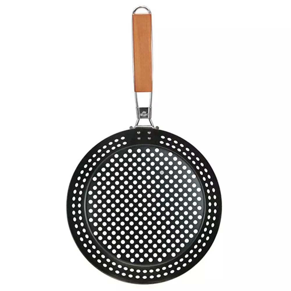 Blue Rhino Grilling Tools & Accessories Steel Non-Stick Grill Pan 1 Blue Rhino Grilling Tools & Accessories Steel Non-Stick Grill Pan