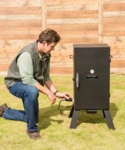 Masterbuilt Smokers Analog 530-Sq in Black Electric Smoker -Mmaster Outlet Shop 09458679