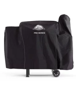 Pit Boss Grilling Tools & Accessories Pro 55.25-in W x 52-in H Black Horizontal Smoker Cover