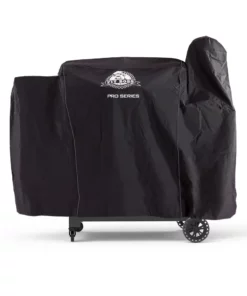 Pit Boss Grilling Tools & Accessories Pro 75-in W x 52-in H Black Horizontal Smoker Cover