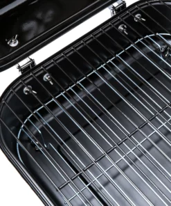 Mr. Bar-B-Q Grills Portable charcoal grill 206-sq in Black/Porcelain Coated Portable Charcoal Grill -Mmaster Outlet Shop 10265189