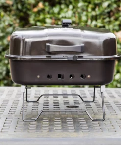 Mr. Bar-B-Q Grills Portable charcoal grill 206-sq in Black/Porcelain Coated Portable Charcoal Grill -Mmaster Outlet Shop 10265192