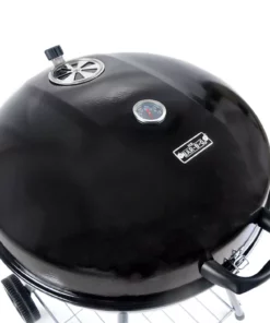 Mr. Bar-B-Q Grills Stand Up Charcoal Grill 22.17-in W Black/Porcelain Kettle Charcoal Grill -Mmaster Outlet Shop 10375440
