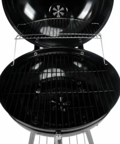 Mr. Bar-B-Q Grills Stand Up Charcoal Grill 22.17-in W Black/Porcelain Kettle Charcoal Grill -Mmaster Outlet Shop 10375444 scaled