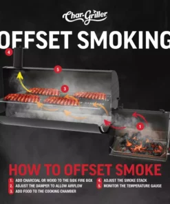 King-Griller Grills Smokin' Ace 30-in W Black Barrel Charcoal Grill -Mmaster Outlet Shop 10397103