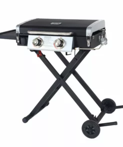 Blue Rhino Grills Razor Griddle Black and Silver/Powder Coated 2-Burner Liquid Propane Gas Grill