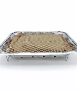 Mr. Bar-B-Q Grills Disposable 10.35-sq in Silver Portable Charcoal Grill