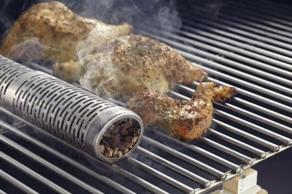 A-MAZE-N Grill Replacement Parts Adjustable Length Stainless Steel Briquette Grate 2 A-MAZE-N Grill Replacement Parts Adjustable Length Stainless Steel Briquette Grate - Image 2