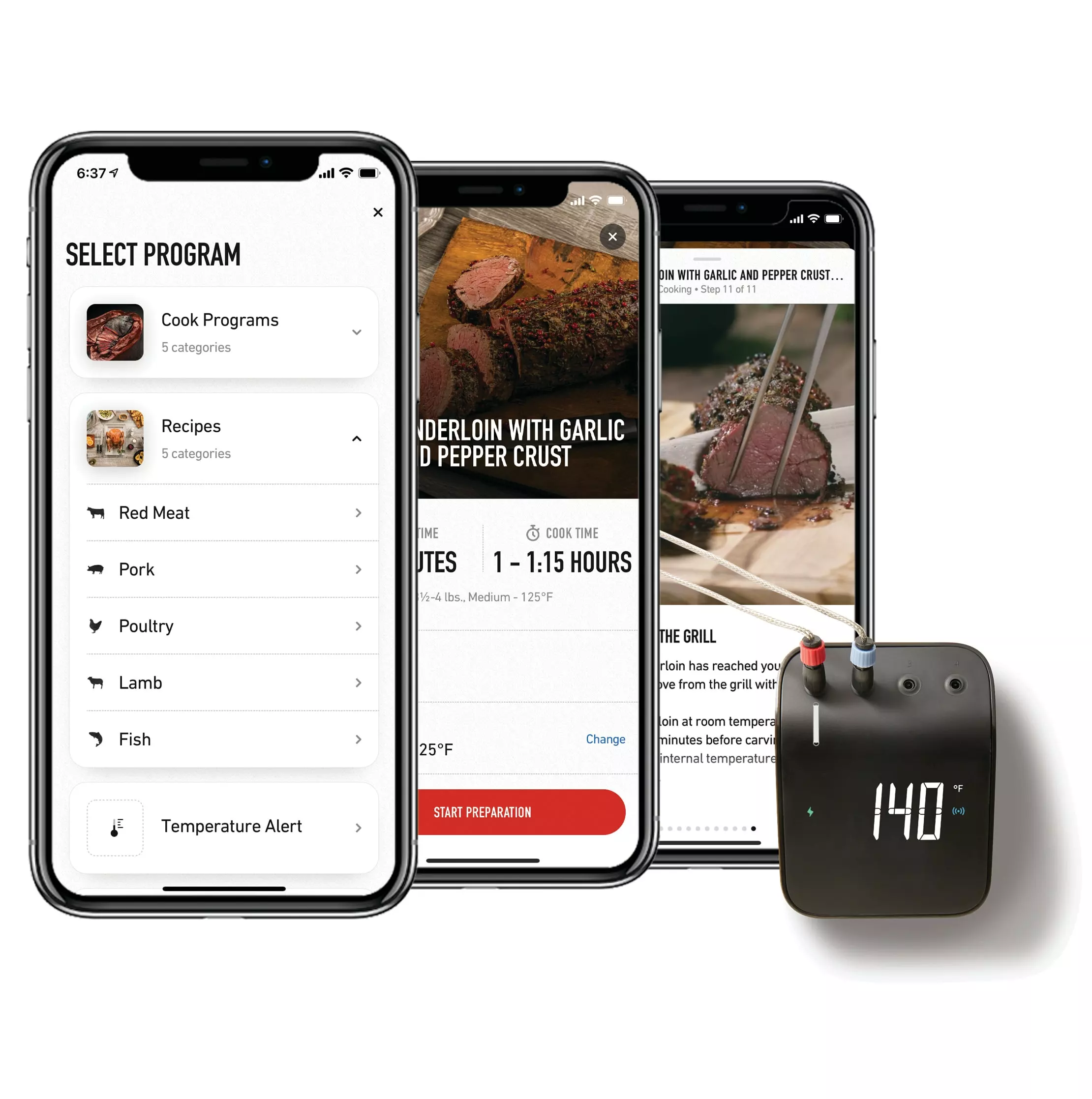 Weber Grilling Tools & Accessories Connect Smart Grilling Hub Digital Probe Bluetooth Compatibility Meat Thermometer 2 Weber Grilling Tools & Accessories Connect Smart Grilling Hub Digital Probe Bluetooth Compatibility Meat Thermometer - Image 2