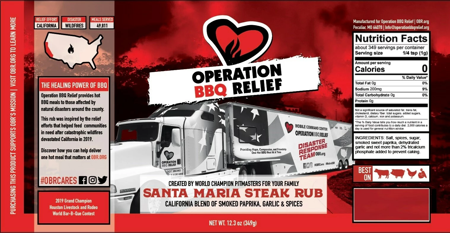 Operation BBQ Relief Grilling Tools & Accessories 12.3-oz Steak Seasoning Blend 2 Operation BBQ Relief Grilling Tools & Accessories 12.3-oz Steak Seasoning Blend - Image 2