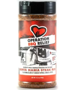 Operation BBQ Relief Grilling Tools & Accessories 12.3-oz Steak Seasoning Blend