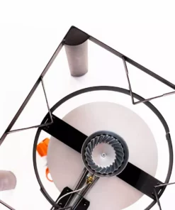 LoCo COOKERS Turkey Fryers, Cookers, & Pots Loco-HPFryer Stand 13.582-in 1-Burner Propane 20-lb Cylinder Manual Ignition Black Outdoor Burner -Mmaster Outlet Shop 12337221