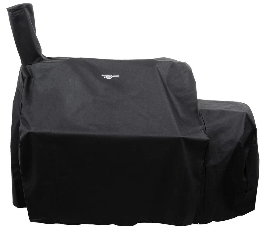 Oklahoma Joe's Grilling Tools & Accessories Highland 58.5-in W x 47.25-in H Black Horizontal Smoker Cover 3 Oklahoma Joe's Grilling Tools & Accessories Highland 58.5-in W x 47.25-in H Black Horizontal Smoker Cover - Image 3