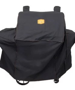 Oklahoma Joe's Grilling Tools & Accessories Rider DLX 55-in W x 49-in H Black Horizontal Smoker Cover