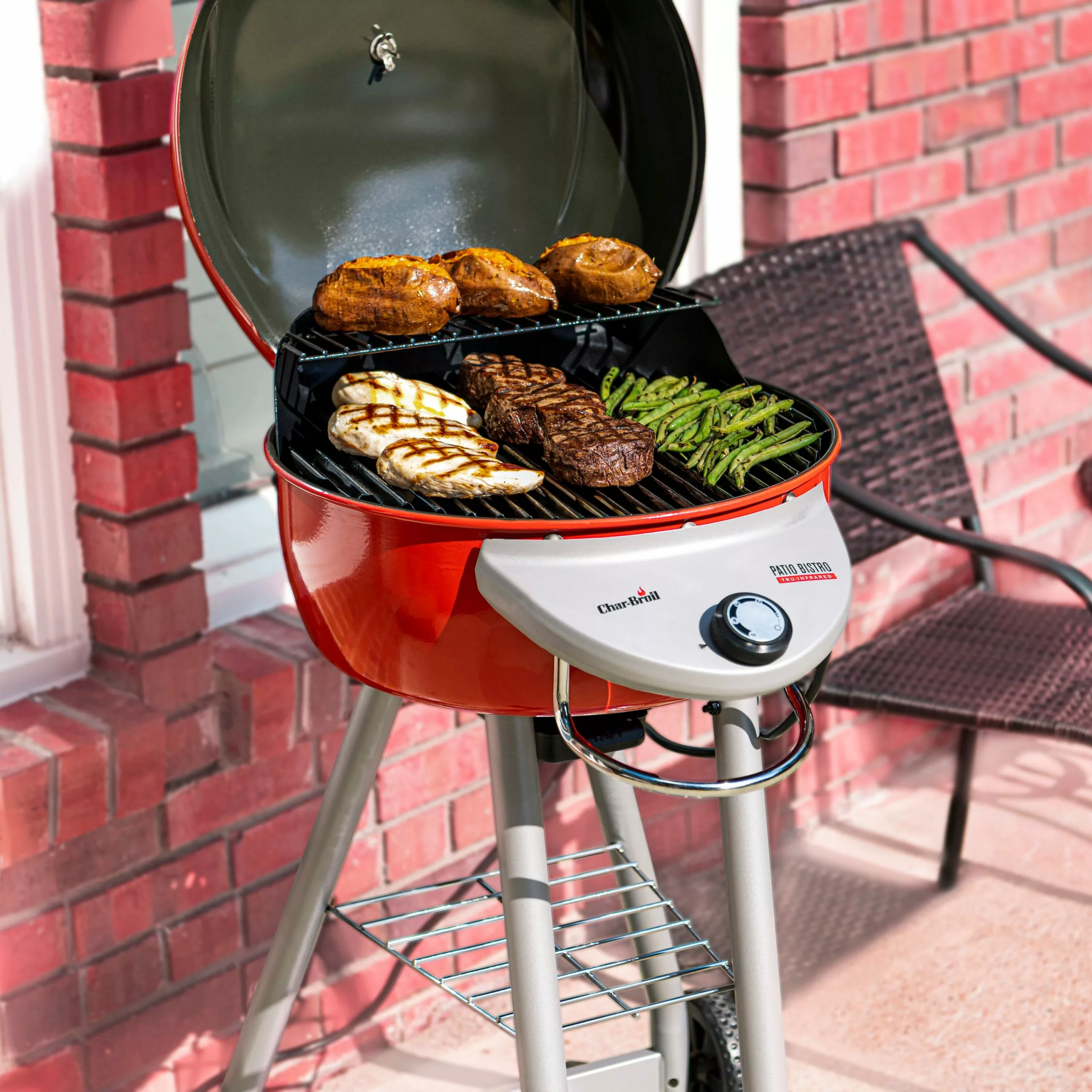 Char-Broil Grills Bistro 1750-Watt Red Infrared Electric Grill 8 Char-Broil Grills Bistro 1750-Watt Red Infrared Electric Grill - Image 8