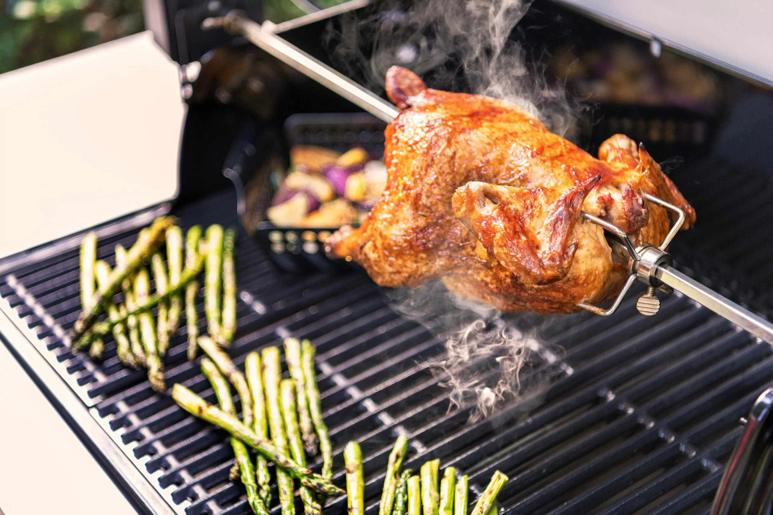 Char-Broil Grilling Tools & Accessories 26.7-in Steel Grill Rotisserie 11 Char-Broil Grilling Tools & Accessories 26.7-in Steel Grill Rotisserie - Image 11