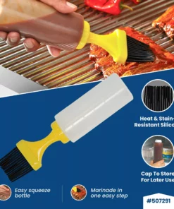 Blue Rhino Grilling Tools & Accessories Silicone Basting Bottle and Brush -Mmaster Outlet Shop 15673133 scaled