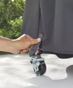 Weber Grilling Tools & Accessories SmokeFire EX4 24inches 29-in W x 44.5-in H Black Charcoal Grill Cover -Mmaster Outlet Shop 15681610