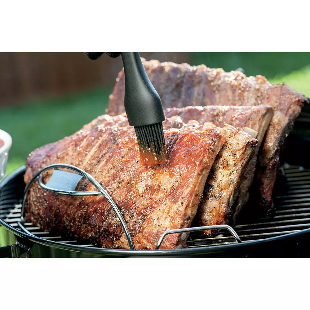 Weber Grilling Tools & Accessories Porcelain-Coated Metal Roaster/Rib Rack 3 Weber Grilling Tools & Accessories Porcelain-Coated Metal Roaster/Rib Rack - Image 3