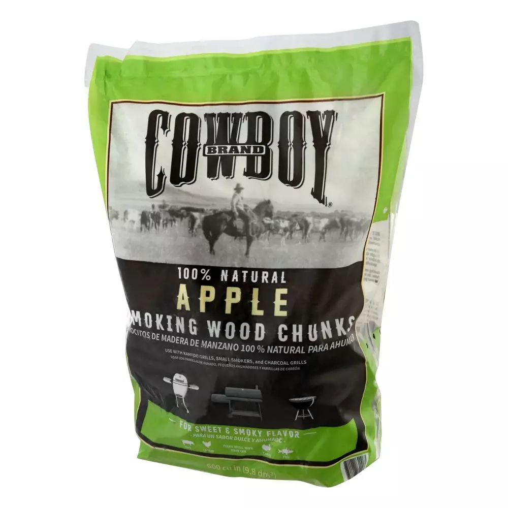 Cowboy Charcoal Grilling Fuels Cowboy Apple Wood Chunks, 600 cu in 3 Cowboy Charcoal Grilling Fuels Cowboy Apple Wood Chunks, 600 cu in - Image 3