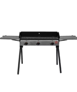 Char-Griller Grills Silver 3-Burner Liquid Propane Gas Grill
