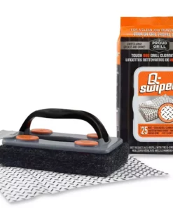 Proud Grill Company Grilling Tools & Accessories Grill Cleaner Kit Steel Wool Plastic 3-in Grill Brush and Scouring Pad