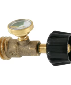 Blue Rhino Grilling Fuels Brass Propane Fuel Level