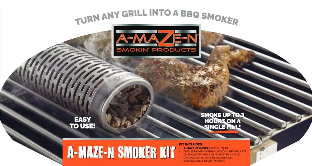 A-MAZE-N Grilling Tools & Accessories Amazen Stainless Steel Accessory Kit 1 A-MAZE-N Grilling Tools & Accessories Amazen Stainless Steel Accessory Kit