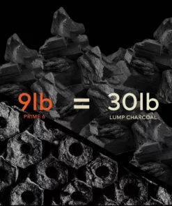 Prime 6 Grilling Fuels Premium sustainable reusable charcoal 9-lb Charcoal Briquettes -Mmaster Outlet Shop 16501113 scaled