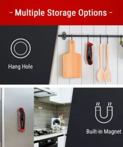 ThermoPro Grill Thermometers Thermocouple Rectangle Grill Thermometer 13 ThermoPro Grill Thermometers Thermocouple Rectangle Grill Thermometer -Mmaster Outlet Shop 16510876