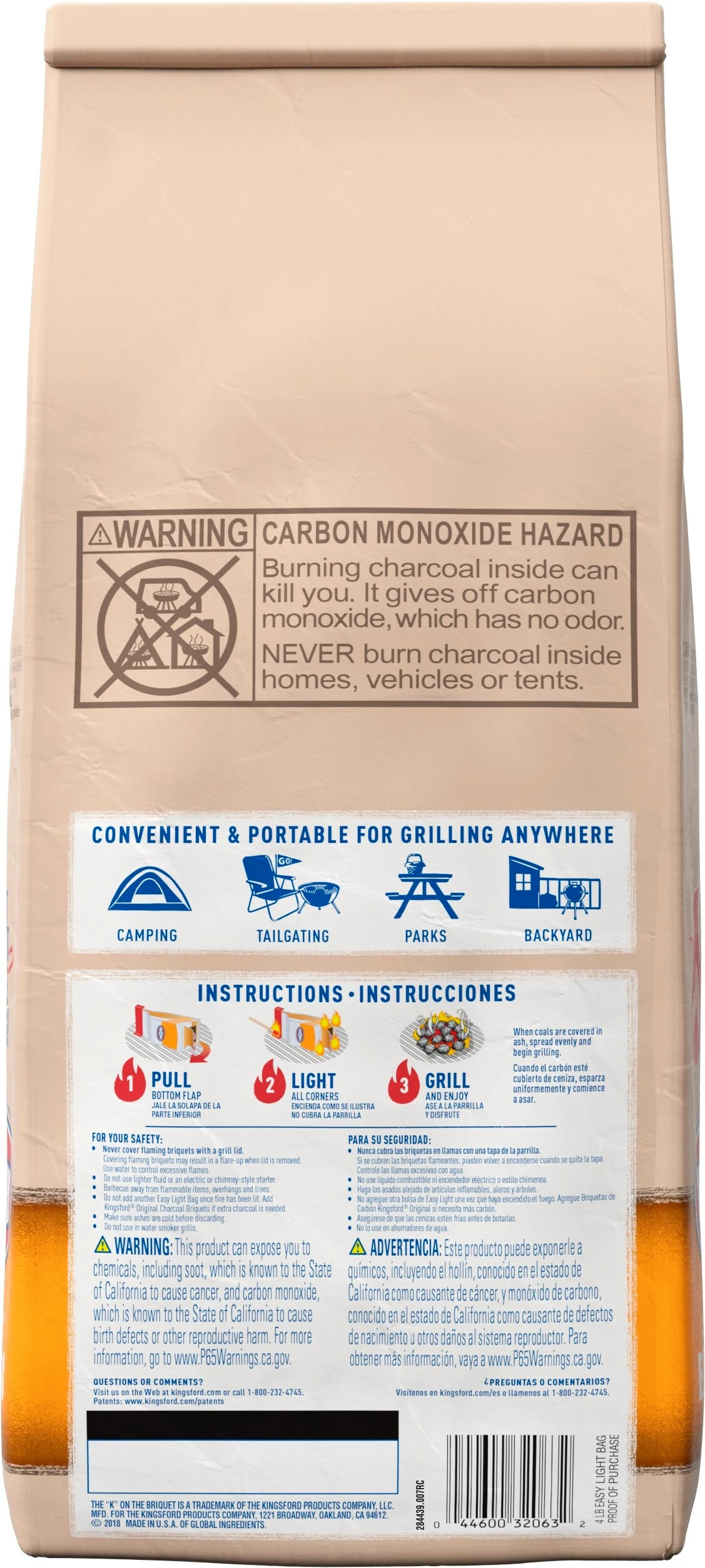 Kingsford Charcoal & Accessories Easy Light 4-lb Charcoal Briquettes 2 Kingsford Charcoal & Accessories Easy Light 4-lb Charcoal Briquettes - Image 2