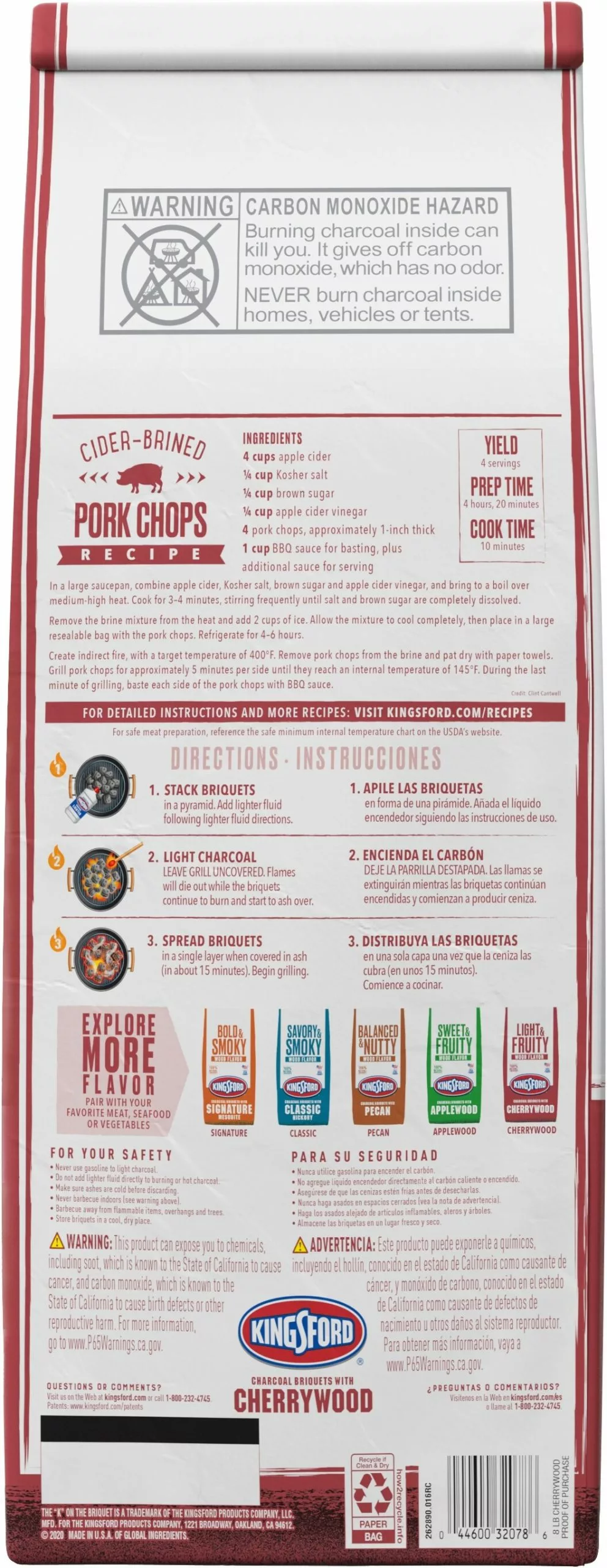 Kingsford Grilling Fuels 8-lb Cherry Charcoal Briquettes 2 Kingsford Grilling Fuels 8-lb Cherry Charcoal Briquettes - Image 2