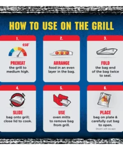 Kingsford Grilling Tools & Accessories Aluminum Non-stick Grill Bag(s) -Mmaster Outlet Shop 17753585