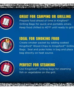 Kingsford Grilling Tools & Accessories Aluminum Non-stick Grill Bag(s) -Mmaster Outlet Shop 17753590