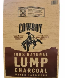 Cowboy Charcoal Grilling Fuels Cowboy 15lb Hardwood Lump Charcoal 15-lb Lump Charcoal